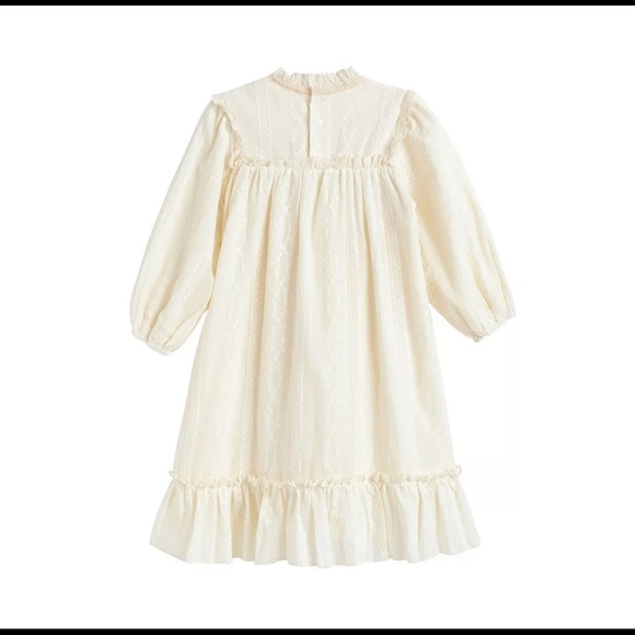 South Tao Girl’s French Dress With Lace Cotton Sizes 4 or 10 - Picture 3 of 11